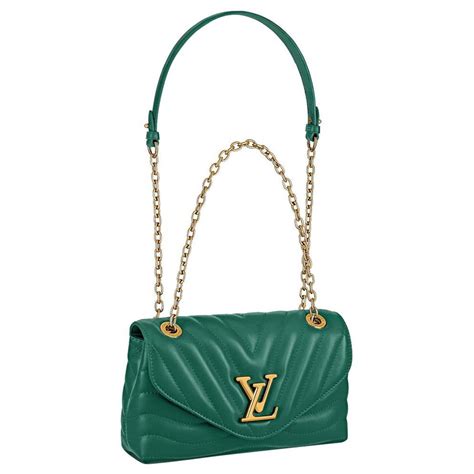 louis vuitton new wave chain bag pm green|louis vuitton chain bags.